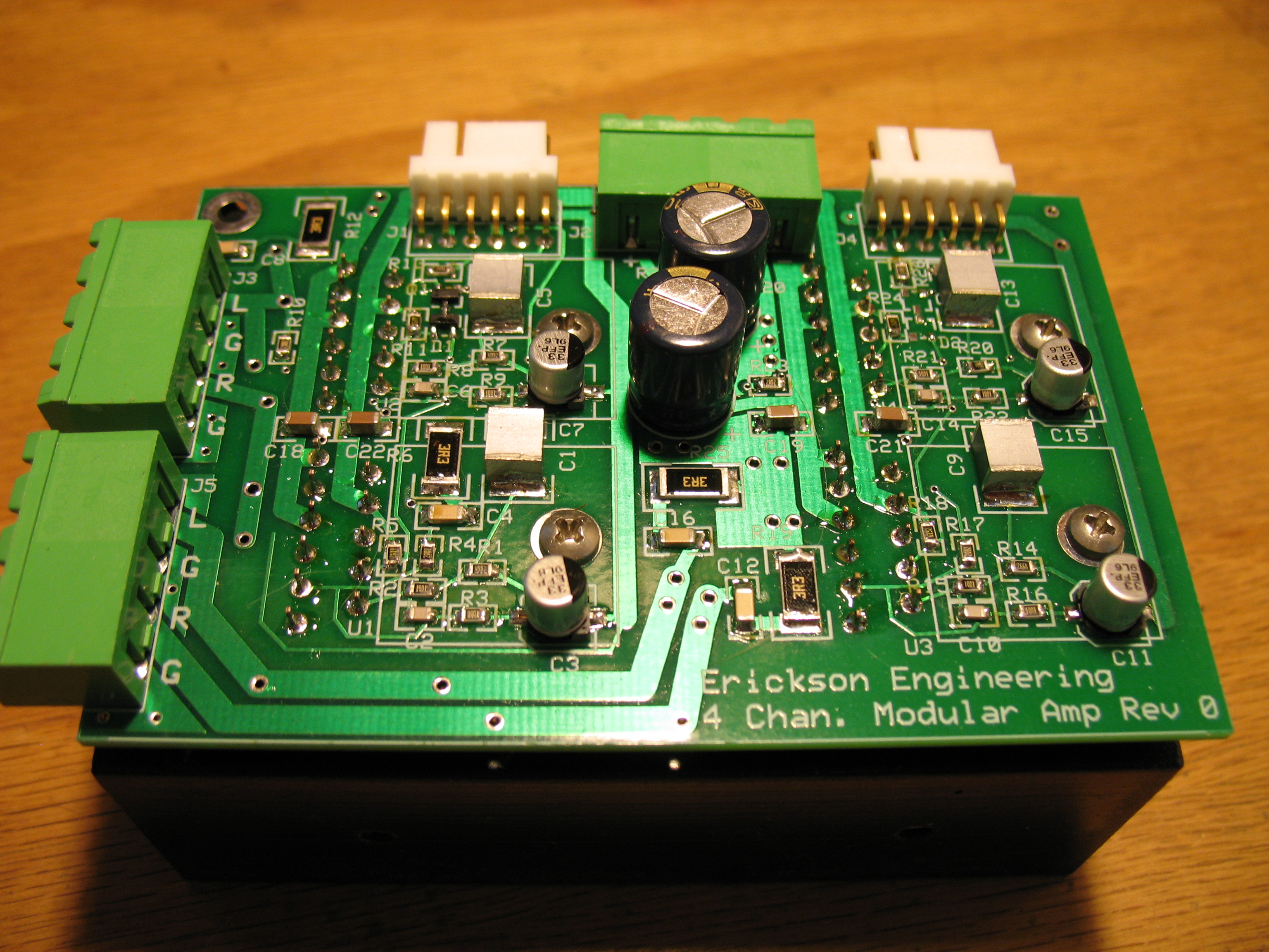 4 Channel LM3886 Amplfier