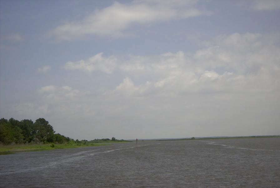 Sailing up the ICW is often like living in an IMAX film.