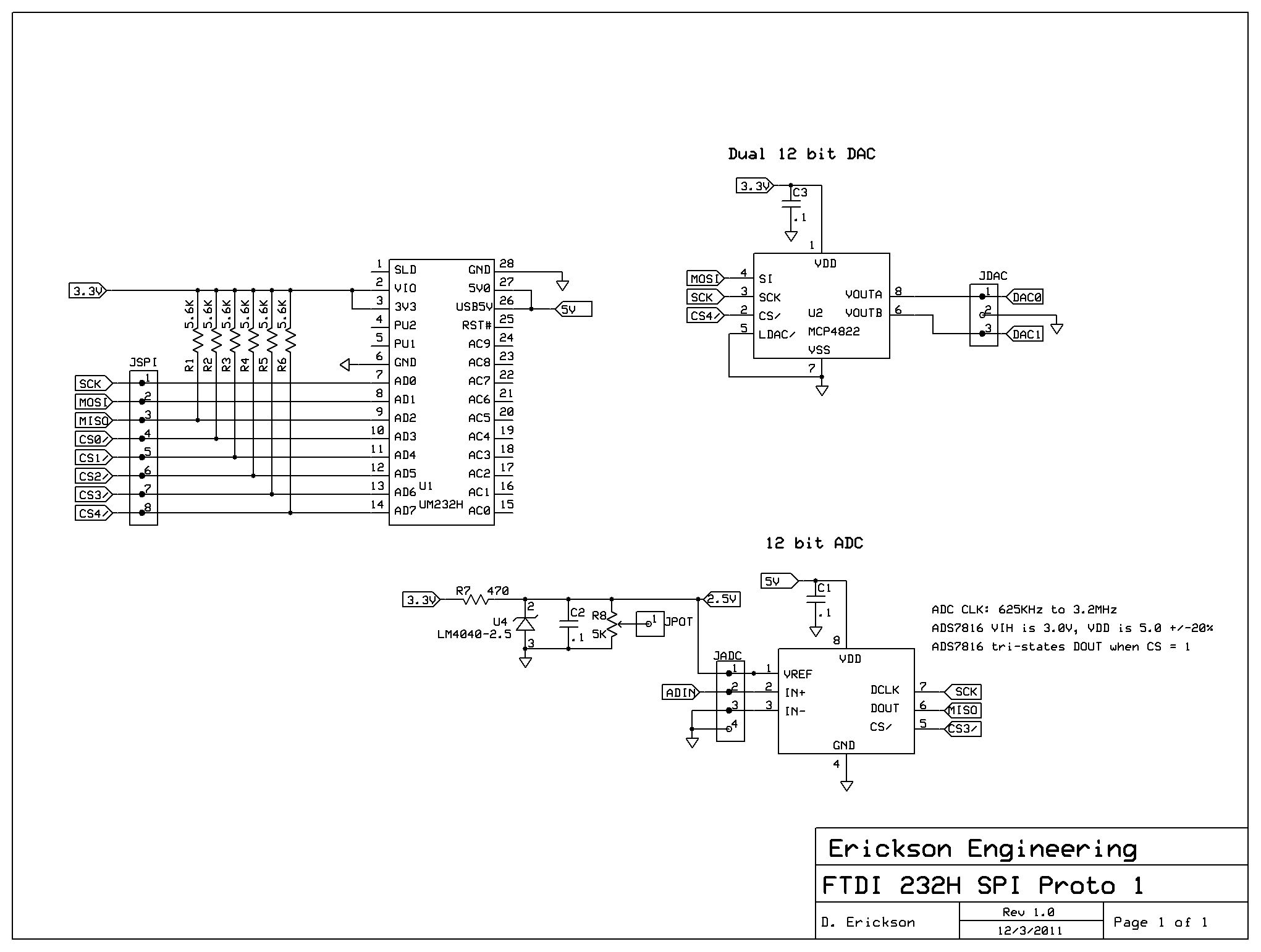 First Test Schematic